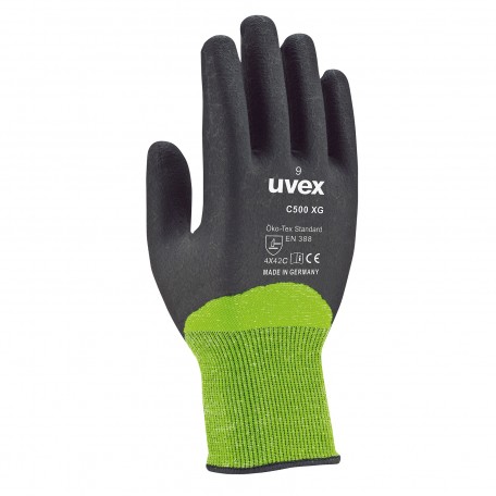 Перчатки от порезов UVEX С500 XG (уровень 5)