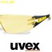 Очки защитные UVEX Феос 9192.385, янтарная линза