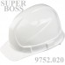 9752.020 Каска защитная UVEX Супер Босс, пластиковое оголовье, белая