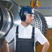 9772531 Каска защитная UVEX Феос B-S-WR, с храповиком, укороченный козырек, синяя