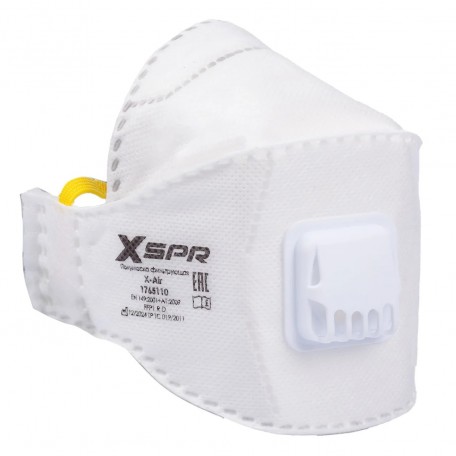 Респиратор Xspr Икс-эйр FFP1 R D, с клапаном, многоразового применения